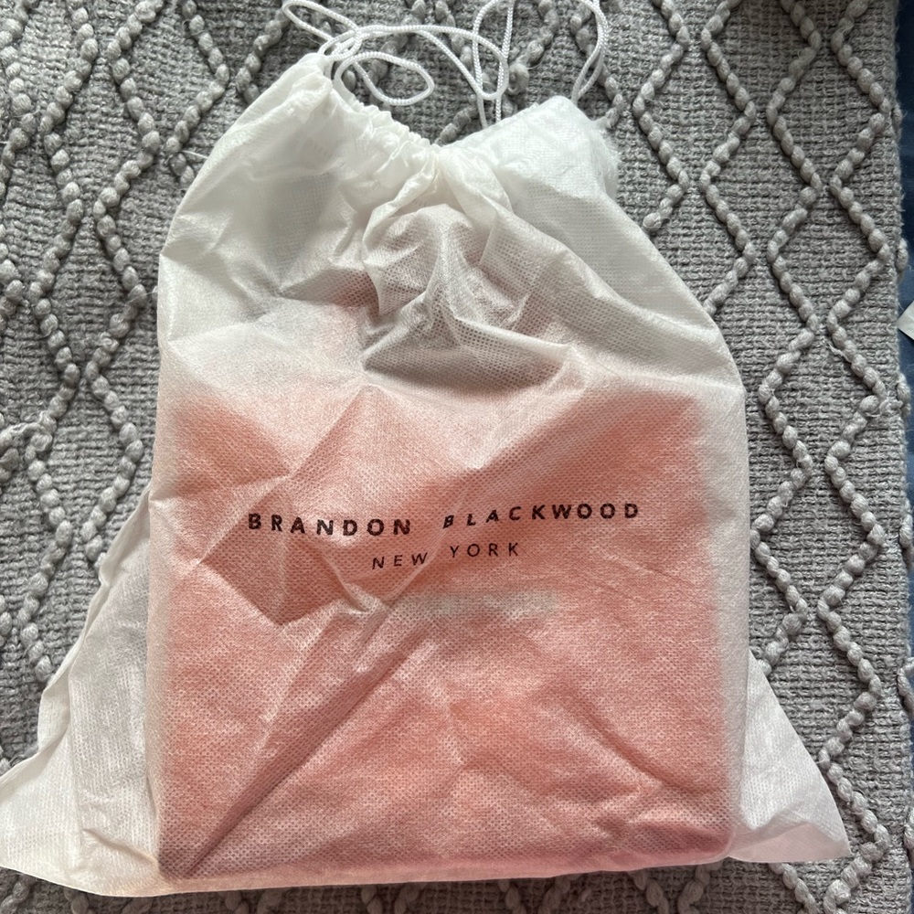 Brandon Blackwood ESR Tote in Orange Wax Denim - Picture 9 of 10